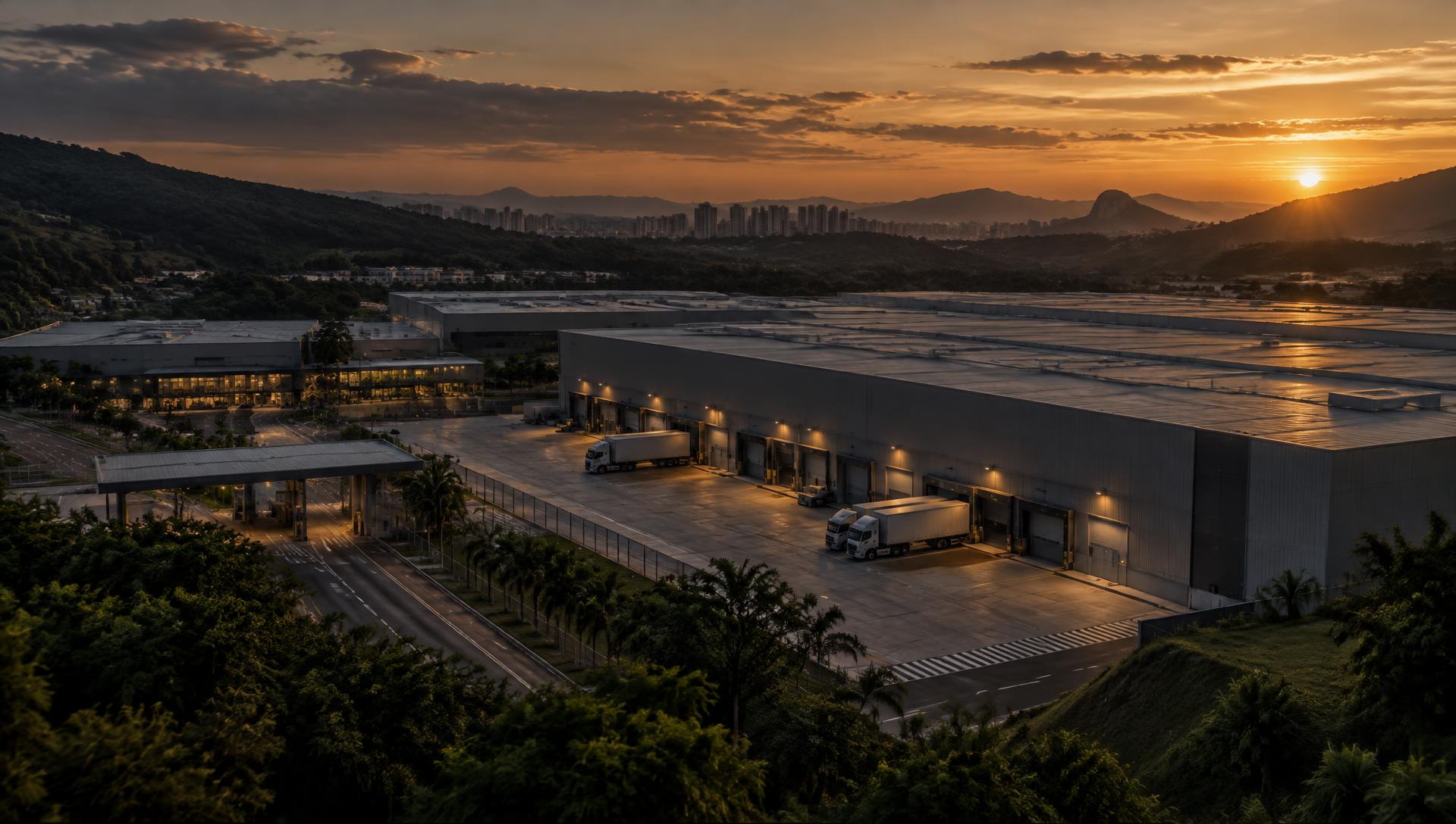 Complexo industrial e logístico no Brasil